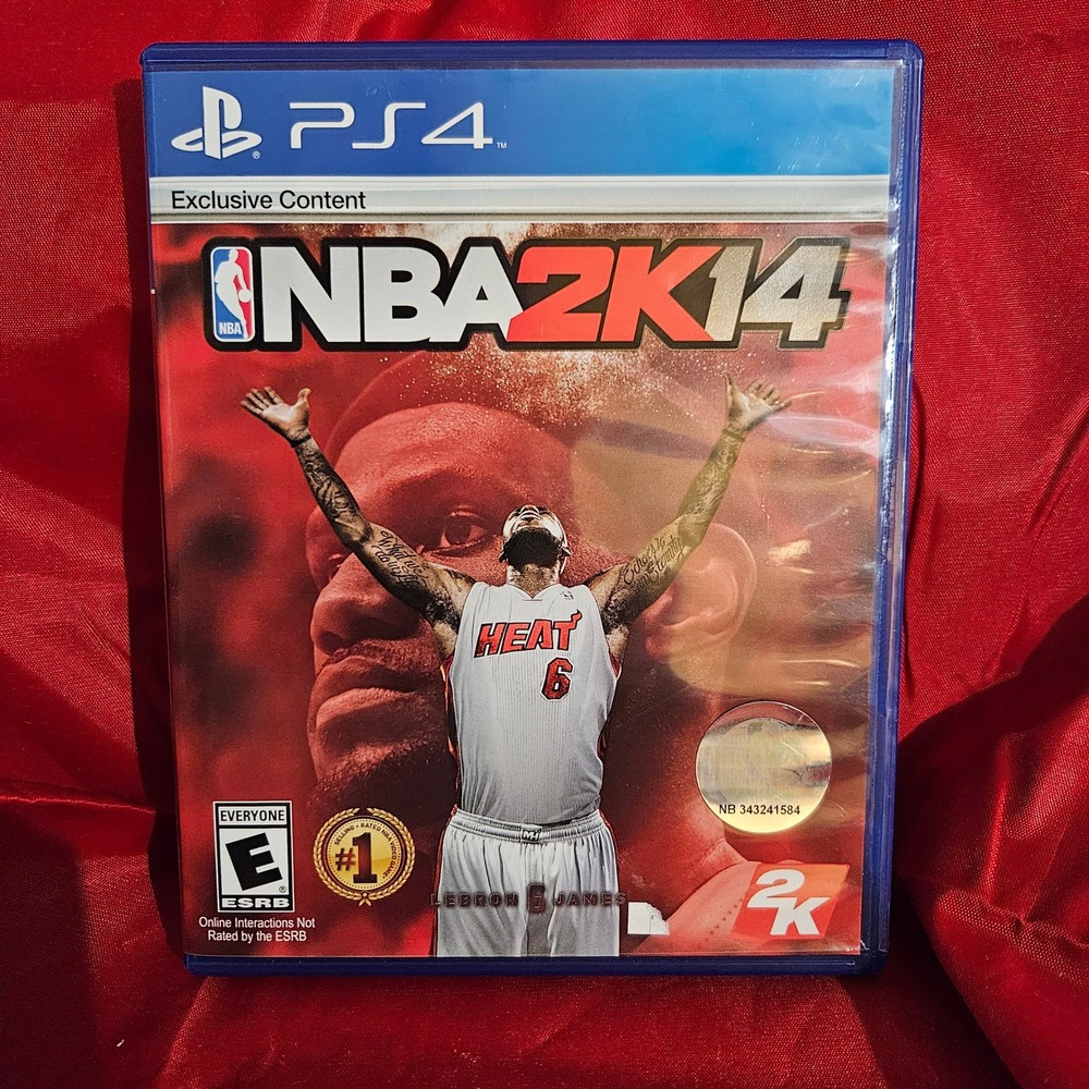 NBA 2K14 PlayStation 4 PS4‎ Video Game Basketball LeBron James